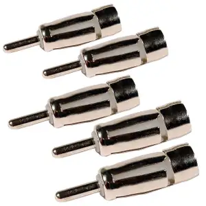 5x ISO > DIN Antenne Adapter Kupplung Stecker Antennenadapter Auto Radio KFZ