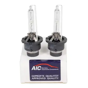 2x AIC 59121 Xenon Brenner Lampe Scheinwerferlampe D2S 85V 35W P32d-2 6000K