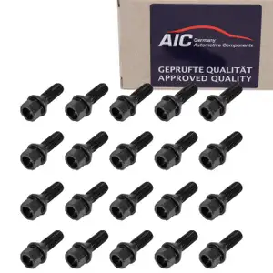 20x AIC Radschraube M12x1,5mm BMW 3er 5er 6er 7er 8er Z1 Z3 Z4 Z8 MINI R50 R53 R52