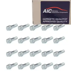 20x AIC Radschraube M12x1,5mm MERCEDES W168 190 W201 W202 W203 W124 W210 R170