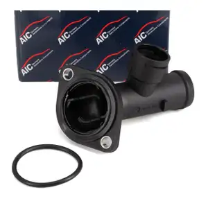 AIC Kühlmittelflansch + Dichtung VW Golf 5 Passat B6 AUDI A3 8P SEAT Leon 1.9/2.0 TDI