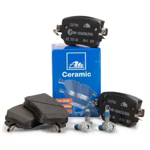 ATE Ceramic Bremsbeläge VW Polo (AW1 BZ1) AUDI A1 Q3 SEAT Leon (5F) SKODA Octavia 4 hinten