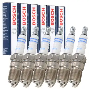 6x BOSCH 0242229655 HR8D+ Zündkerze MERCEDES W124 190 W201 W463 W126 R107 R129 M103