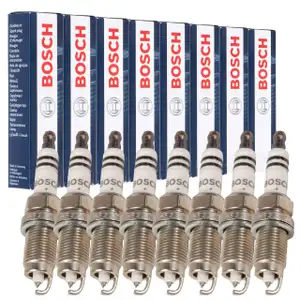 8x BOSCH FR7HPP33+ 0242236566 Zündkerze VW Passat Variant B5 4.0 W8 4motion