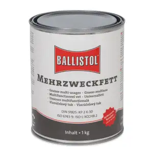 BALLISTOL 25351 Mehrzweckfett Universalfett Schmierfett Eimer 1000ml 1Kg