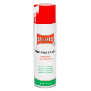 BALLISTOL 21810 Universalöl Rostschutz Maschinenöl Schmieröl Pflegeöl Öl 400ml