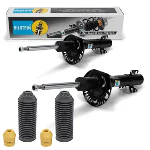 2x BILSTEIN B4 Stoßdämpfer + Staubschutz VW Polo 5 A1 8X Ibiza 4 Fabia 3 Rapid vorne