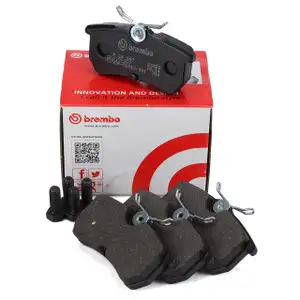 BREMBO P24047 Bremsbeläge FORD Fiesta 5 MK5 ST150 + 6 MK6 Focus 1 MK1 hinten