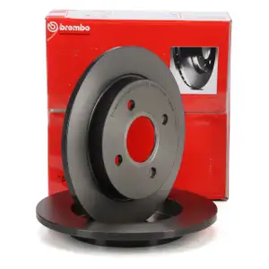 BREMBO 08.4931.21 Bremsscheiben Satz FORD Fiesta 5 ST150 6 Focus 1 Scorpio 1 Sierra hinten