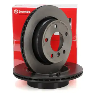 BREMBO 09.7727.11 Bremsscheiben Satz BMW E36 323/328 E46 316-323 318/320d hinten