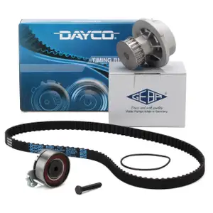 DAYCO Zahnriemensatz + GEBA Wasserpumpe OPEL Astra F G Combo Corsa A B Vectra A B 1.4 1.6