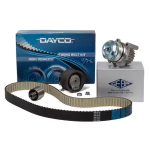 DAYCO Zahnriemensatz + GEBA Wasserpumpe VW Golf 4 Passat B5 B6 Sharan Bora 1.9/2.0 TDI