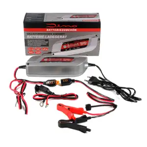 Dino KRAFTPAKET 136300 Batterieladegerät Ladegerät KFZ PKW Auto Motorrad Batterie 12V 5A