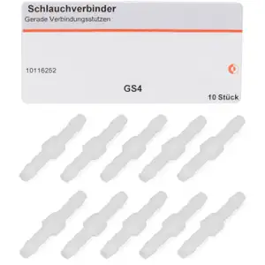 10x DRESSELHAUS Schlauchverbinder Verbindungsstutzen GERADE Typ GS 4mm