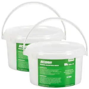 2x 3kg ECORA Reifenmontagepaste Reifenmontier Wax Paste Montagepaste WEISS