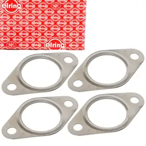 4x ELRING 917.542 Dichtung Abgaskrümmer MERCEDES 190 W201 W460 W123 T1 T2 M102 1021421480