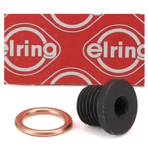 ELRING 982.340 Ölablassschraube M14x1,5 + Dichtring VW AUDI SKODA CUPRA PORSCHE N91167901