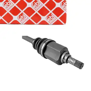 FEBI 188158 Antriebswelle NISSAN Qashqai 1 (J10) 2.0 141 PS 6-Gang Schaltung vorne links