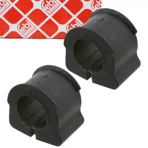 2x FEBI 14716 Stabilisatorlager VW Golf 4 Bora AUDI A3 8L1 SEAT Leon SKODA Octavia 2 vorne