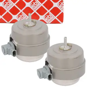 2x FEBI 184089 Motorlager Motorhalter AUDI A4 B6 B7 A6 C5 2.0 TFSI 2.5/2.7 TDI 8E0199379E