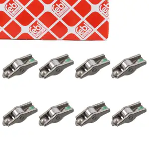 8x FEBI 36540 AUSLASSSEITE Kipphebel Schlepphebel CITROEN DS FIAT FORD PEUGEOT TOYOTA