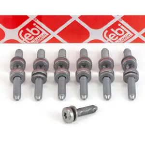 13x FEBI 49401 Schraube Ölwanne-Automatikgetriebe M6x1 VW Passat B5 AUDI A4 A6 A8 Q7