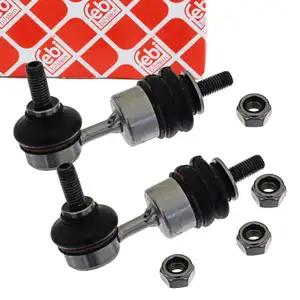 2x FEBI 21017 PROKIT Koppelstange Pendelstütze FORD Mondeo 3 Turnier hinten 1117801