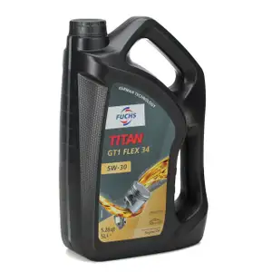 5L 5 Liter FUCHS TITAN GT1 FLEX 34 5W-30 5W30 Motoröl Öl MB 226.51 229.51 RN0720