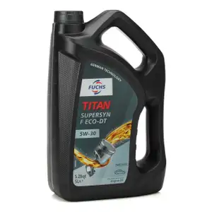 5L 5 Liter FUCHS TITAN SUPERSYN F ECO-DT 5W30 Motoröl ACEA A5/B5 FORD M2C913-C/D