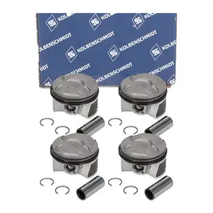 4x KOLBENSCHMIDT Kolben BMW F20 F21 F30 F31 MINI R56 R55 PSA C3 C4 207 308 I 1.6 Turbo