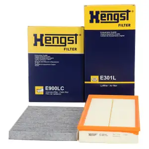 HENGST Filter-Set 2-tlg VW Golf 4 Bora A3 8L1 TT 8N Leon Toledo 1M Octavia 1