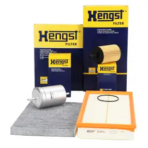 HENGST Filter-Set 4-tlg VW Golf 4 Bora AUDI TT 8N Leon Toledo 1M 2.3 V5 2.8 VR6 3.2 R32