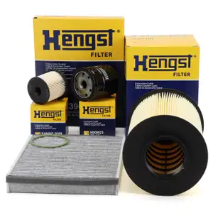 HENGST Filterset Filterpaket 4-tlg FORD Focus 3 C-Max 2 Kuga 2 2.0 TDCi 120-185 PS