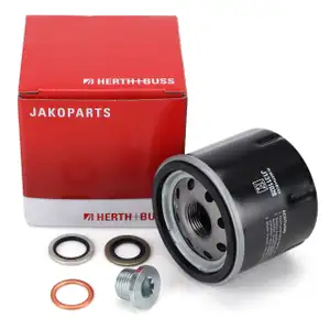 HERTH+BUSS Ölfilter + Schraube RENAULT Clio 2 3 4 Twingo 1 2 DACIA Logan 2 Sandero 1.2