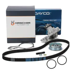 DAYCO Zahnriemensatz + HIRSCHER Wasserpumpe VW Golf 1 2 3 Passat T4 Vento 1.6 1.8