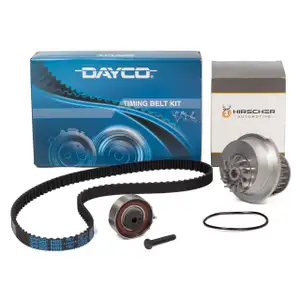 DAYCO Zahnriemensatz + HIRSCHER Wasserpumpe OPEL Astra F G Corsa A B Vectra A B 1.4 1.6