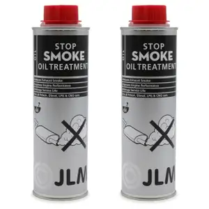 2x 250ml JLM J04831 Stop Smoke Oil Treatment Motorölabdichter Rußstop