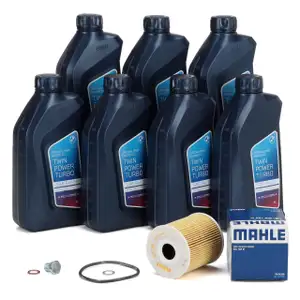 7L ORIGINAL 5W30 Motoröl + MAHLE Ölfilter BMW E46 330d E39 525d 530d E38 730d X5 E53 M57