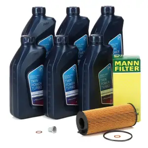 6L ORIGINAL 5W30 Motoröl + MANN Ölfilter BMW E81-88 E90-93 E60 E61 X1 E84 X3 E83 N47