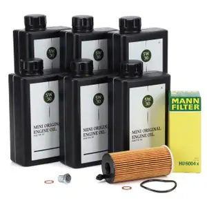 6L ORIGINAL 5W-30 LL-04 Motoröl + MANN Ölfilter MINI R56 R55 R60 R57 R58 R61 R59 N47