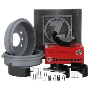 ZIMMERMANN Bremstrommeln + Bremsbacken MERCEDES A-Klasse W168 A140/160 A160/170CDI hinten