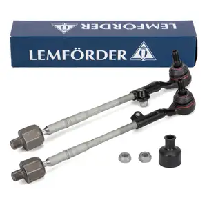 2x LEMFÖRDER Spurstange + Spurstangenkopf BMW 3er E90 E91 E92 X1 E84 xDrive vorne