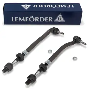 2x LEMFÖRDER Spurstange Lenkstange + Spurstangenkopf BMW 5er E39 / Touring vorne