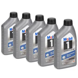 5L 5 Liter Mobil 1 Synthetic LV ATF HP Getriebeöl Automatikgetriebeöl DEXRON