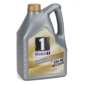 5L 5 Liter Mobil 1 FS Motoröl Öl 0W-40 0W40 MB PORSCHE A40 VW 502.00 505.00