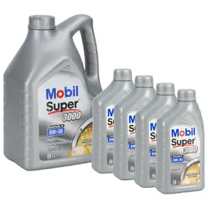 9L 9 Liter Mobil 1 SUPER 3000 FORMULA V 5W-30 Motoröl MB 229.31/51/52 VW 504/507.00