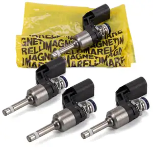 4x MAGNETI MARELLI Einspritzventil VW Golf Plus Golf 5 Jetta 3 Touran 03C906036E