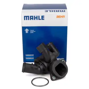 BEHR / MAHLE TI1587 Thermostat + Gehäuse VW Golf 6 Passat B7 Touran 2.0 TDI 03L121111AE