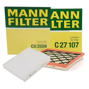 MANN Innenraumfilter + Luftfilter OPEL Astra J Cascada Zafira Tourer C CHEVROLET Cruze