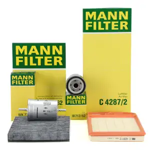 MANN Filter-Set 4-tlg VW Golf 4 Bora New Beetle SKODA Octavia 1 1.4 1.6 75/105 PS